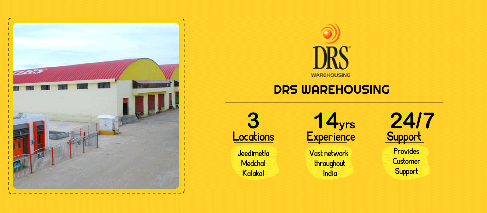 DRS Warehouse Banner